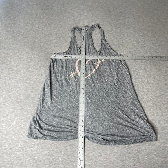 Victoria’s Secret Arrow Heart Script Racerback T-Shirt Slip Sleep PJ Dress - Picture 3 of 10